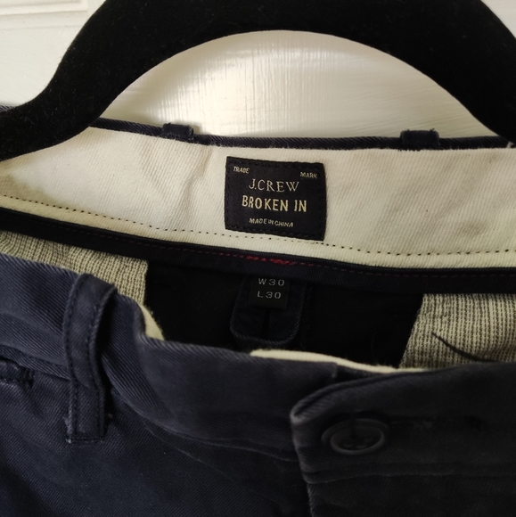 Jcrew straight fit broken in chino pants - Picture 3 of 5
